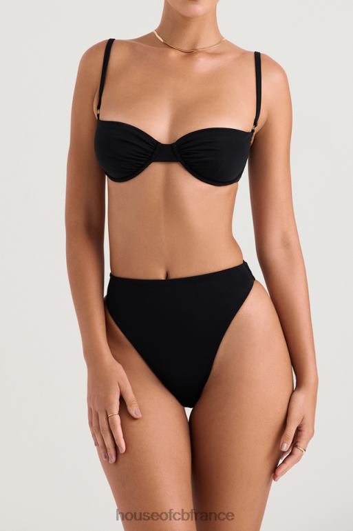 House of CB haut de bikini à armatures noir monaco N888H1231 vêtements