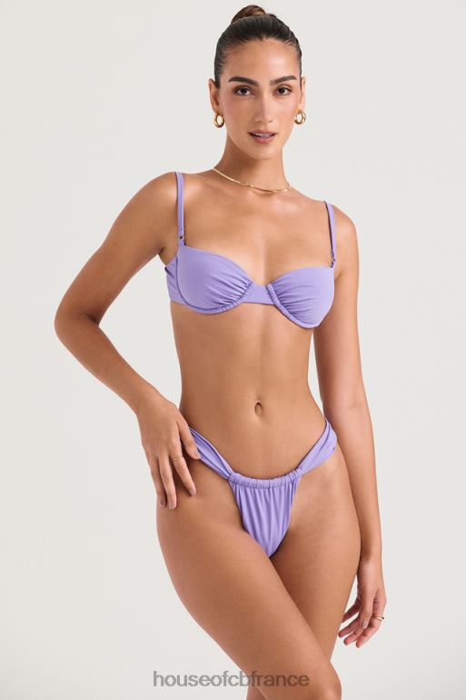 House of CB haut de bikini à armatures violet monaco N888H1232 vêtements