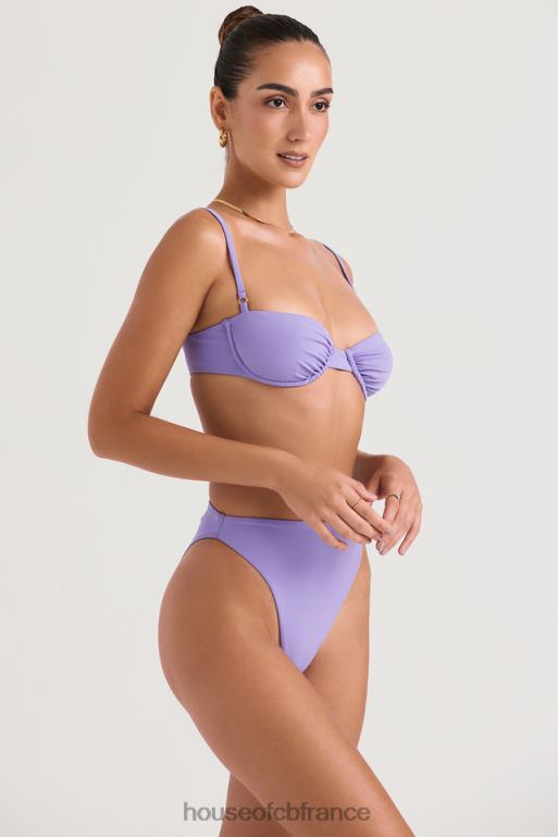House of CB haut de bikini à armatures violet monaco N888H1232 vêtements