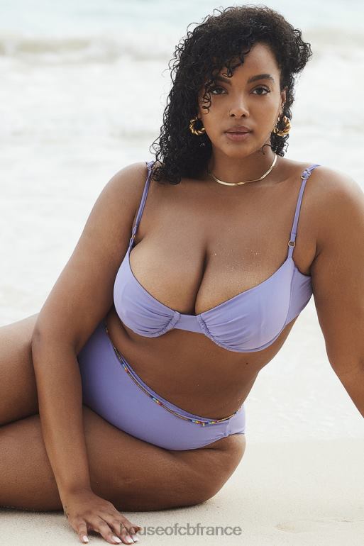 House of CB haut de bikini à armatures violet monaco N888H1232 vêtements