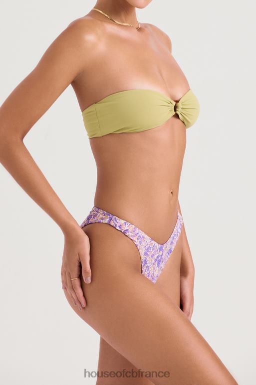 House of CB haut de bikini bandeau medea olive N888H1203 vêtements