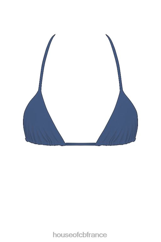 House of CB haut de bikini dos nu bleu profond tropez N888H1186 vêtements