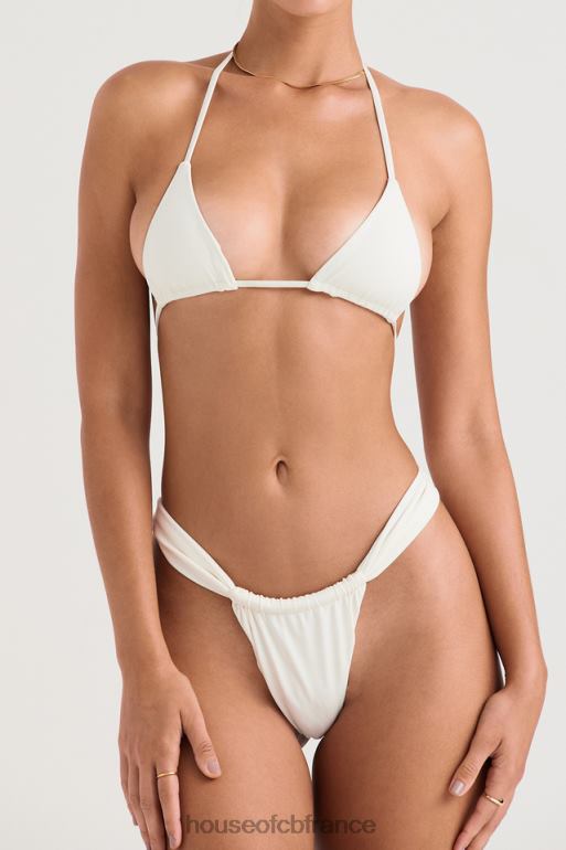 House of CB haut de bikini dos nu ivoire tropez N888H1211 vêtements
