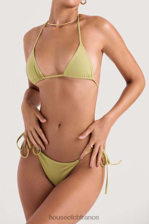 House of CB haut de bikini dos nu olive tropez N888H1213 vêtements