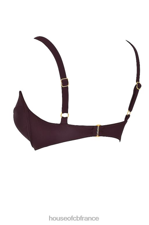 House of CB lourdes cacao haut de bikini à armatures N888H1178 vêtements