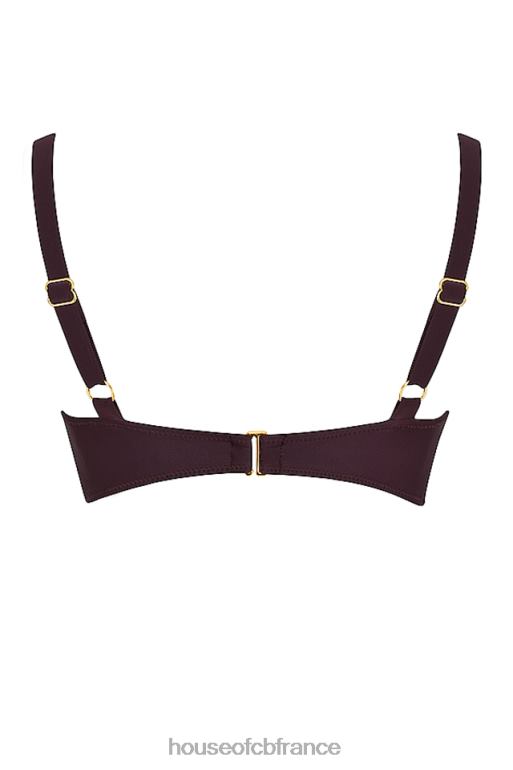 House of CB lourdes cacao haut de bikini à armatures N888H1178 vêtements