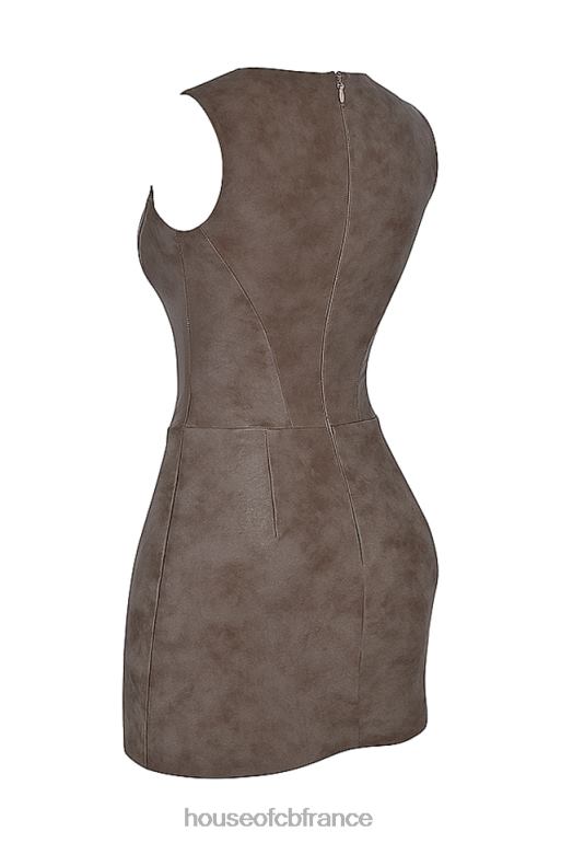 House of CB Mini-robe corset Pandora moka N888H144 vêtements