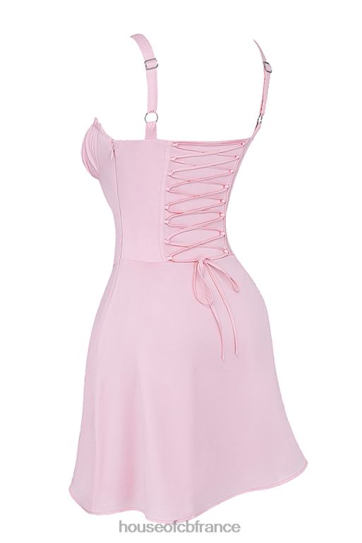 House of CB Mini-robe corset rose bébé Carlotta N888H258 vêtements
