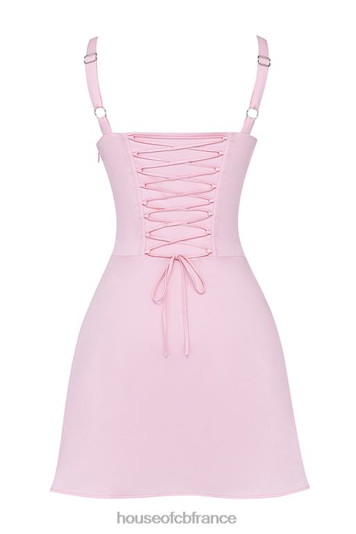 House of CB Mini-robe corset rose bébé Carlotta N888H258 vêtements