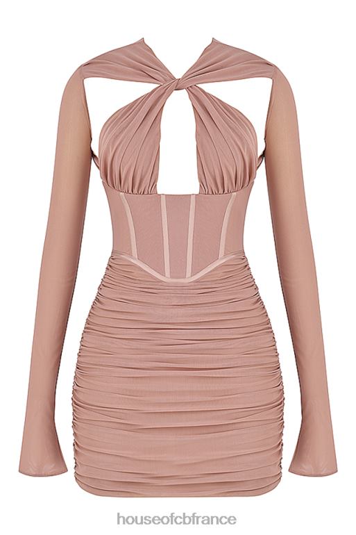 House of CB adanna - robe courte corset blush N888H460 vêtements