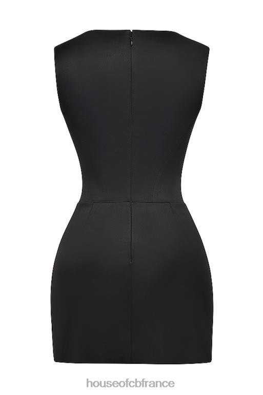House of CB enya mini-robe corset noire N888H232 vêtements