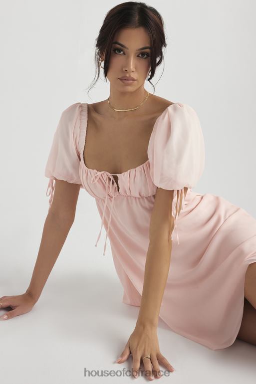 House of CB mini-robe princesse quartz rose N888H434 vêtements