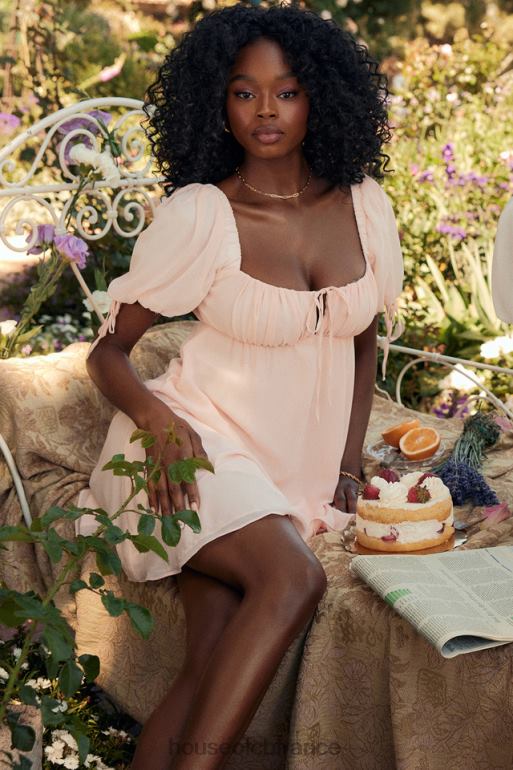House of CB mini-robe princesse quartz rose N888H434 vêtements