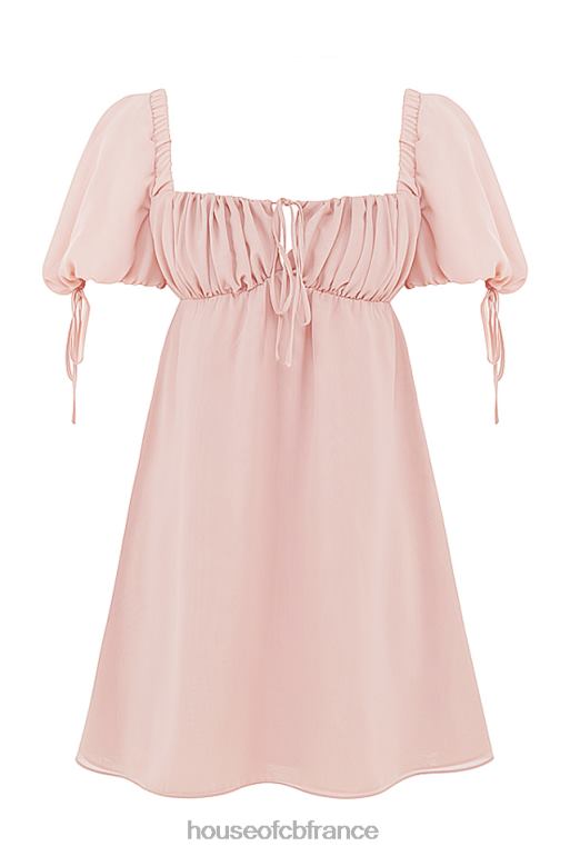 House of CB mini-robe princesse quartz rose N888H434 vêtements