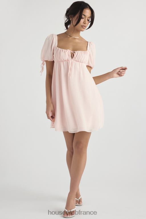 House of CB mini-robe princesse quartz rose N888H434 vêtements