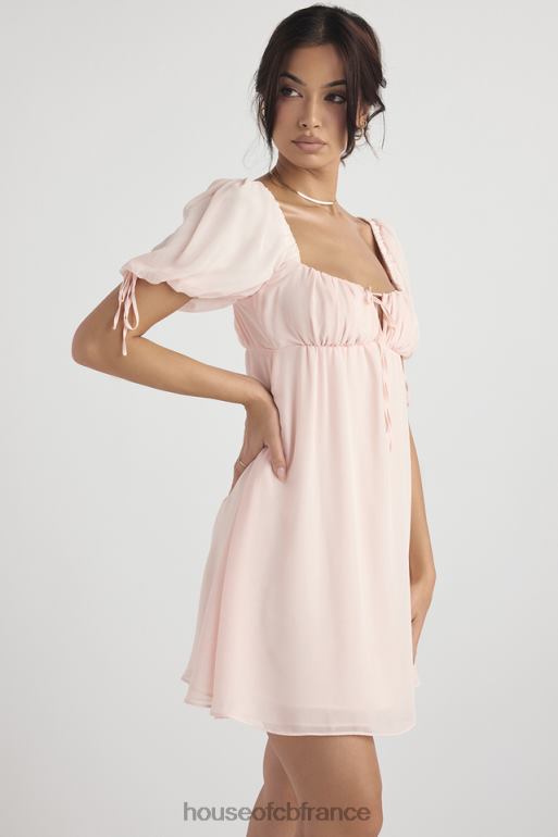 House of CB mini-robe princesse quartz rose N888H434 vêtements