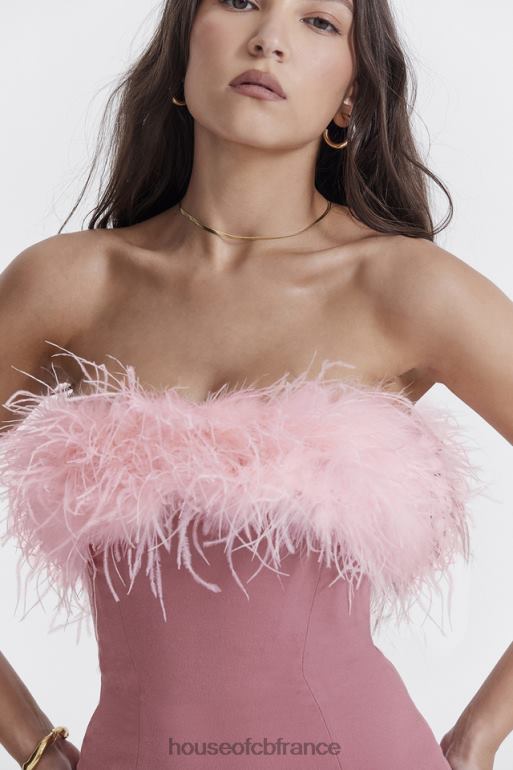 House of CB mini-robe rose chaud Alexa N888H219 vêtements