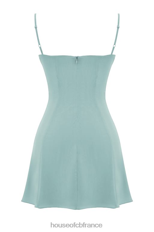 House of CB robe courte en jade clair christiana N888H261 vêtements