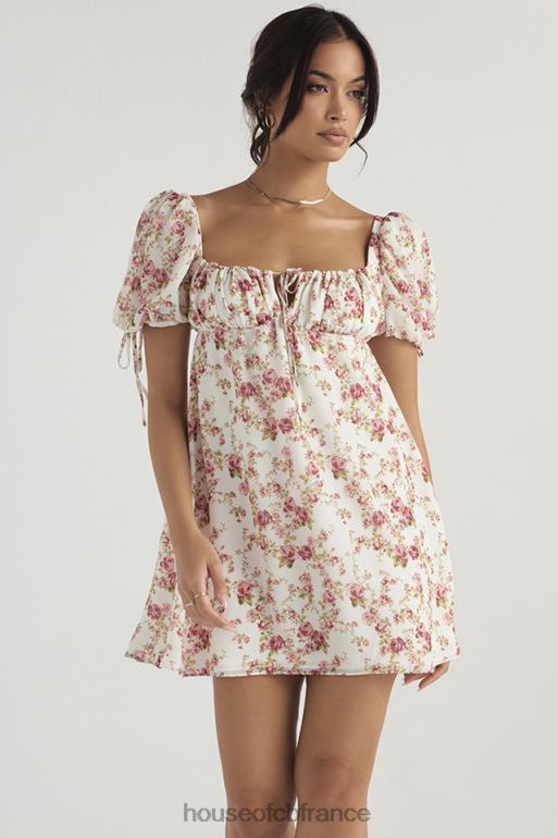 House of CB robe courte à imprimé princesse rose N888H435 vêtements