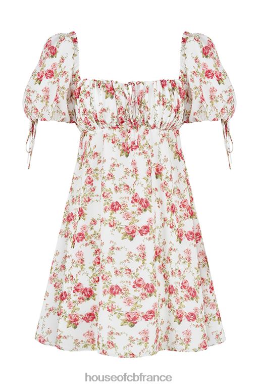 House of CB robe courte à imprimé princesse rose N888H435 vêtements