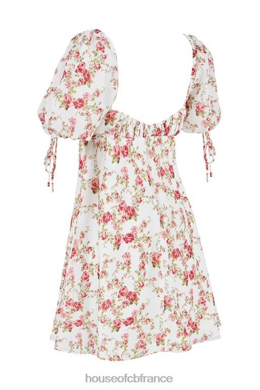 House of CB robe courte à imprimé princesse rose N888H435 vêtements