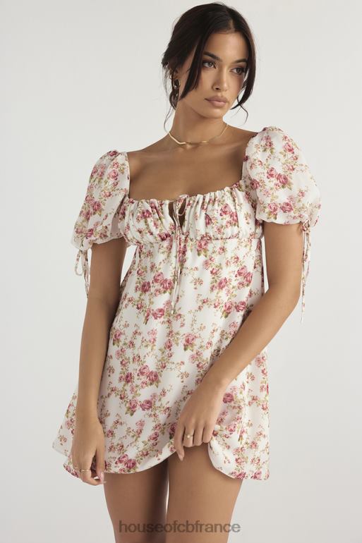 House of CB robe courte à imprimé princesse rose N888H435 vêtements