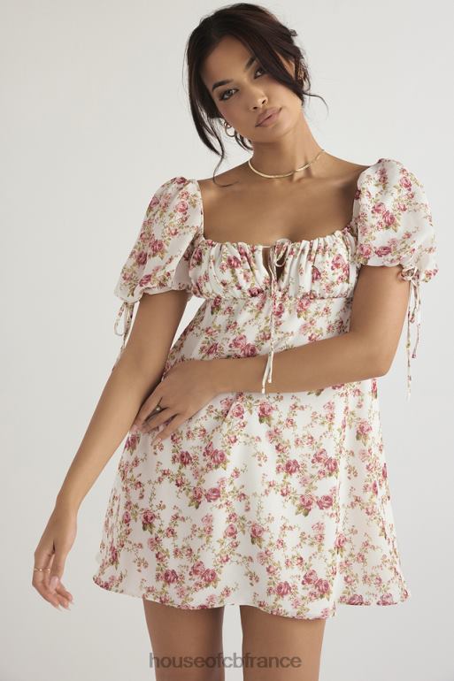 House of CB robe courte à imprimé princesse rose N888H435 vêtements