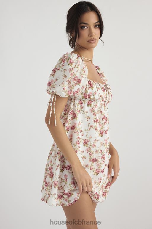 House of CB robe courte à imprimé princesse rose N888H435 vêtements