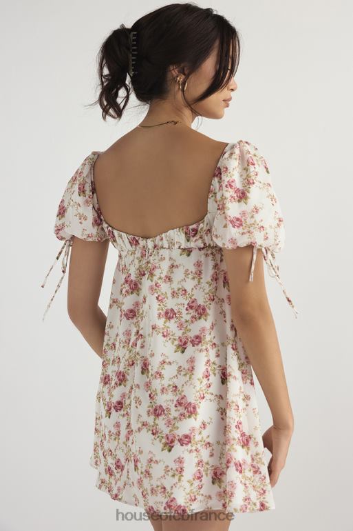 House of CB robe courte à imprimé princesse rose N888H435 vêtements