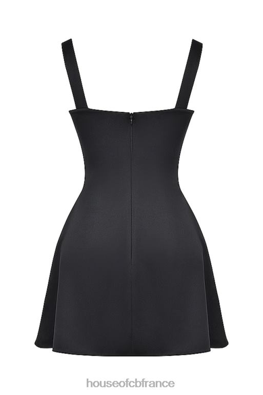 House of CB robe courte noire kara N888H223 vêtements