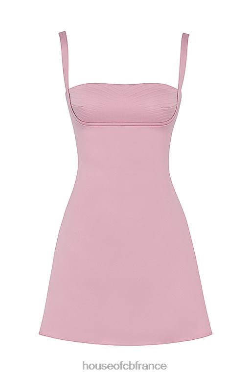 House of CB robe courte à quartz rose kara N888H417 vêtements