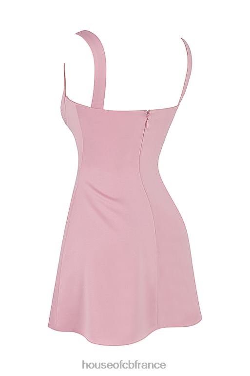 House of CB robe courte à quartz rose kara N888H417 vêtements