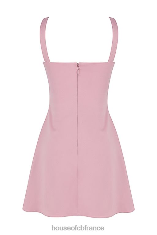 House of CB robe courte à quartz rose kara N888H417 vêtements