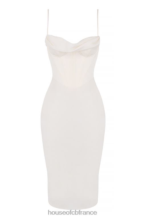 House of CB robe corset ivoire myrna N888H577 vêtements