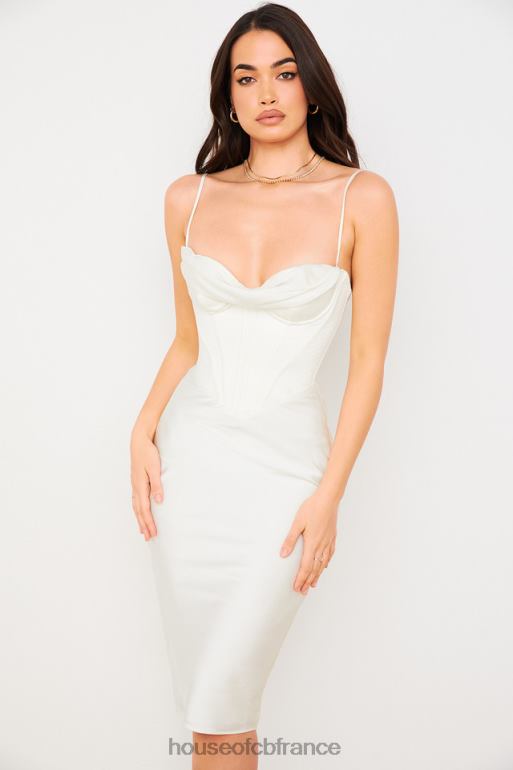 House of CB robe corset ivoire myrna N888H577 vêtements