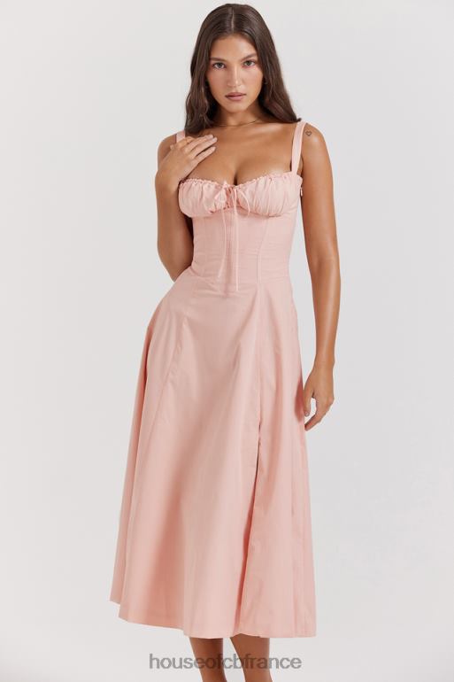 House of CB Robe d'été bustier rose Carmen Baby N888H196 vêtements