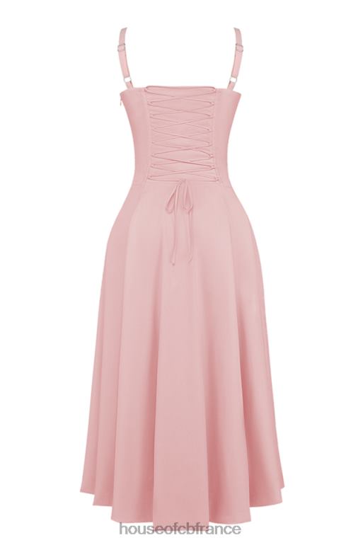 House of CB Robe d\'été bustier rose Carmen Baby N888H196 vêtements