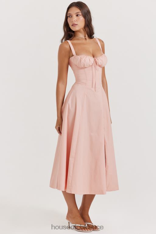 House of CB Robe d\'été bustier rose Carmen Baby N888H196 vêtements