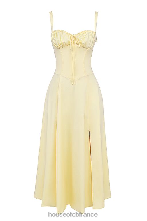 House of CB robe d\'été bustier bouton d\'or Carmen N888H259 vêtements