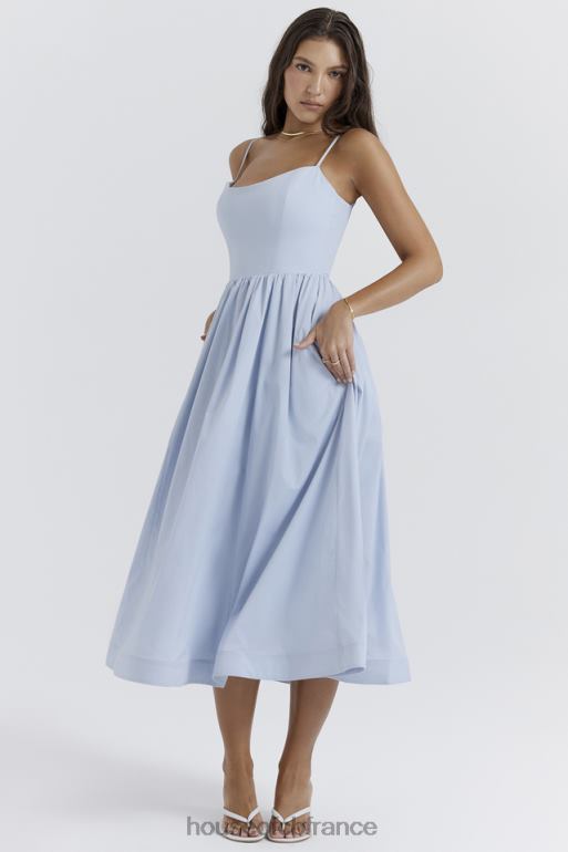 House of CB robe d'été corset bleu doux lolita N888H212 vêtements