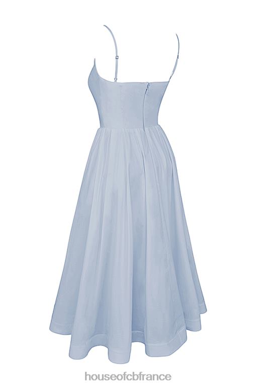 House of CB robe d\'été corset bleu doux lolita N888H212 vêtements