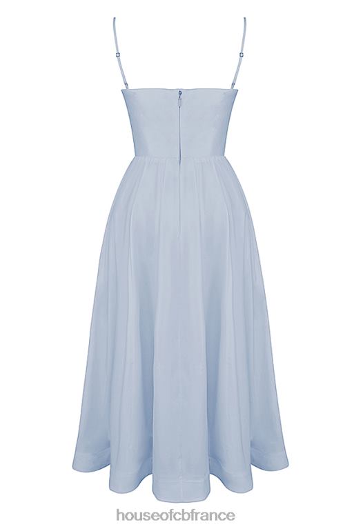 House of CB robe d\'été corset bleu doux lolita N888H212 vêtements