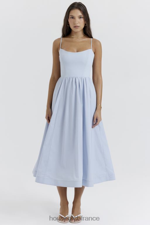 House of CB robe d\'été corset bleu doux lolita N888H212 vêtements