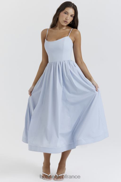 House of CB robe d\'été corset bleu doux lolita N888H212 vêtements