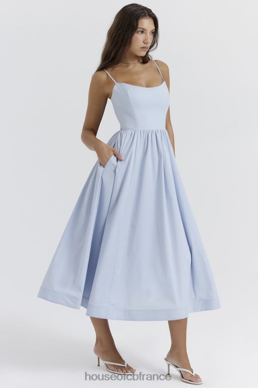 House of CB robe d\'été corset bleu doux lolita N888H212 vêtements
