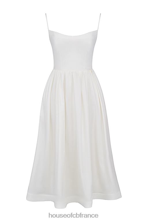 House of CB robe d\'été corset ivoire lolita N888H271 vêtements