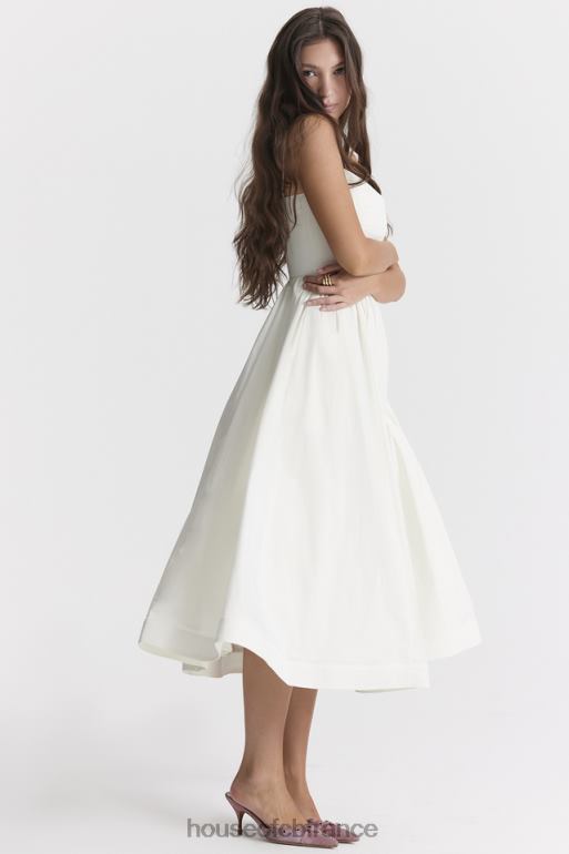 House of CB robe d\'été corset ivoire lolita N888H271 vêtements