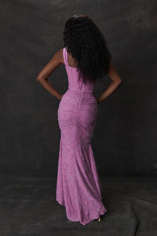 House of CB Cesca Rose - Robe longue à fleurs rose N888H136 vêtements