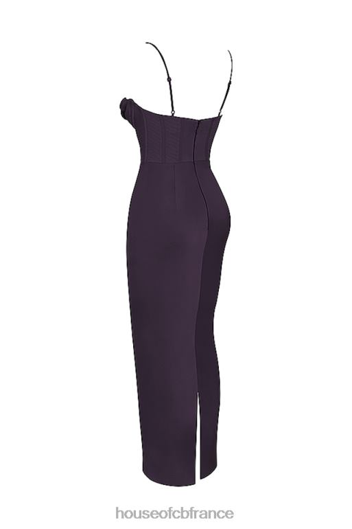 House of CB robe longue corset Charmaine Night Shade N888H380 vêtements