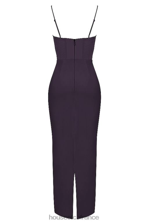 House of CB robe longue corset Charmaine Night Shade N888H380 vêtements